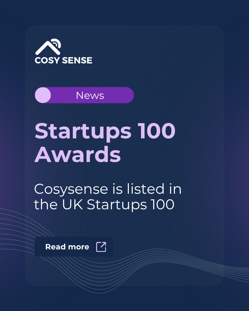 Startups 100, 2026: Cosysense ranked #89 Startups 100 2026