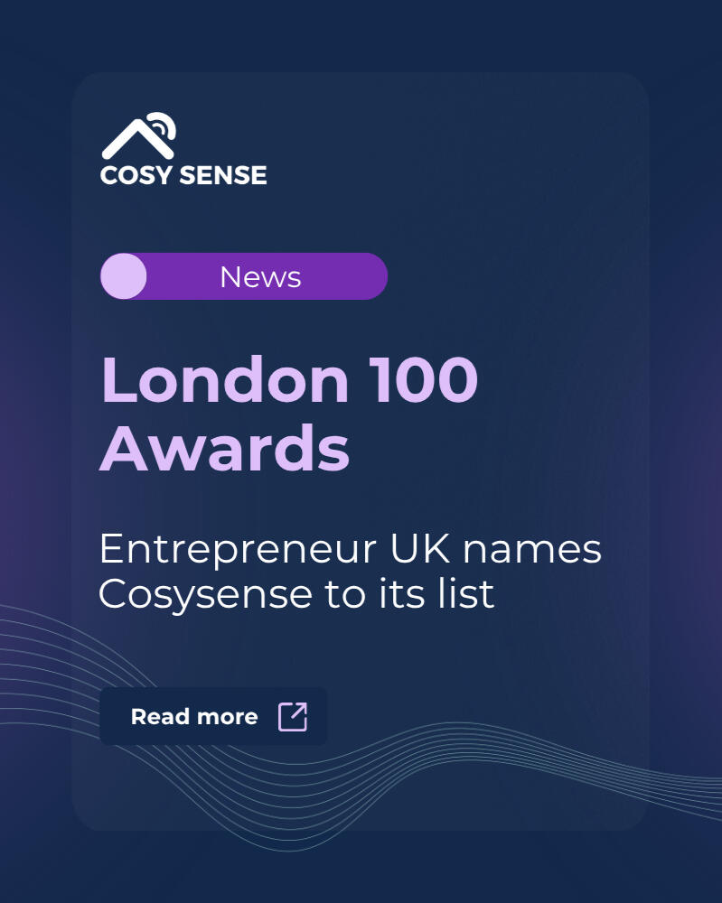 Entrepreneur UK's London 100: Cosysense Building Automation Entrepreneur UK logo