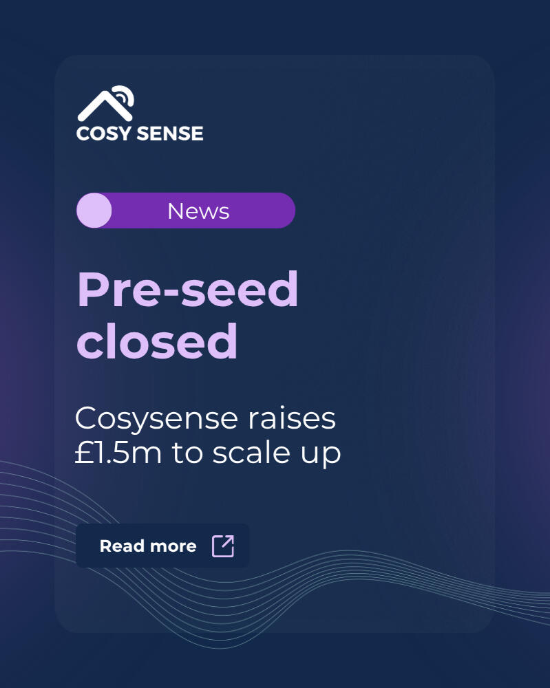 Funding London: Cosysense raises £1.5m to scale AI-driven HVAC efficiency Funding London